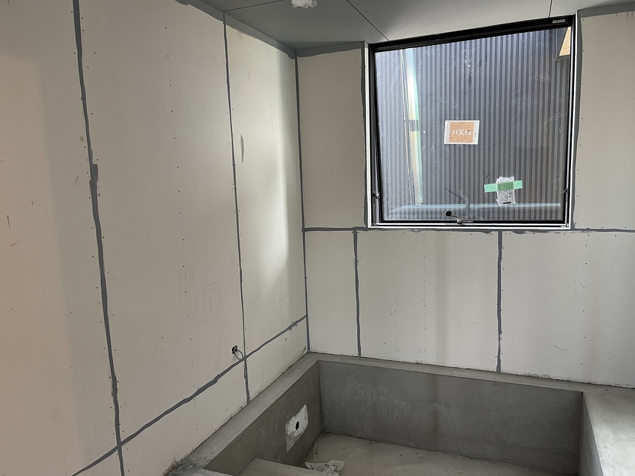 淡路グランピング施設　風呂防水工事